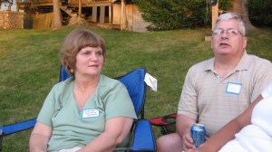 Glenda Griffith Hughes and hubby Bill